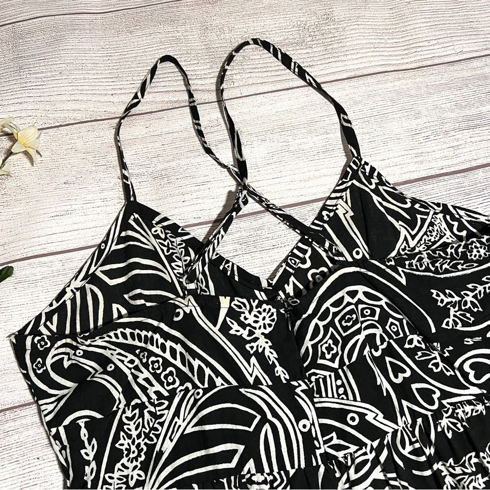 Capacity V-Neck Strappy Sun Dress - Picture 4 of 13